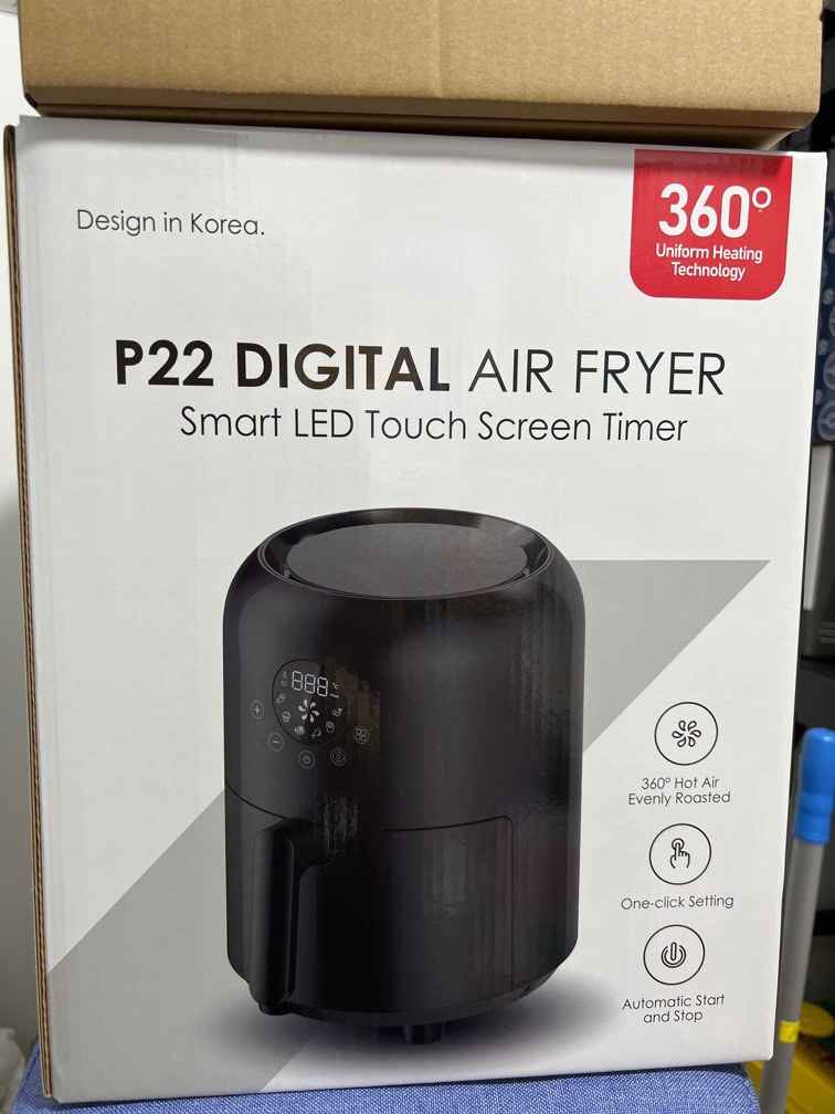 P22 Digital Air Fryer, TV & Home Appliances, Kitchen Appliances, Fryers