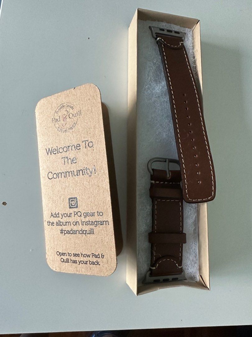 Pad and quill hotsell apple watch band