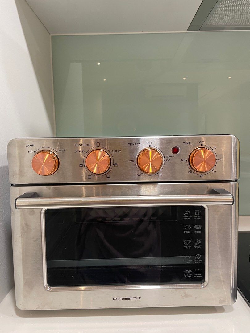 Perry Smith Oven Airfryer used twice only, TV & Home Appliances