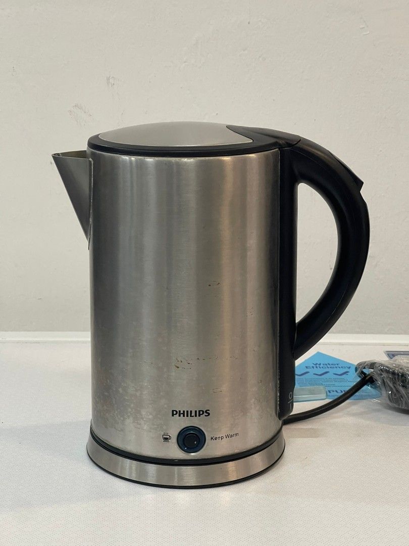 PHILIPS Viva Collection Kettle 1.7L HD9316/03, TV & Home Appliances