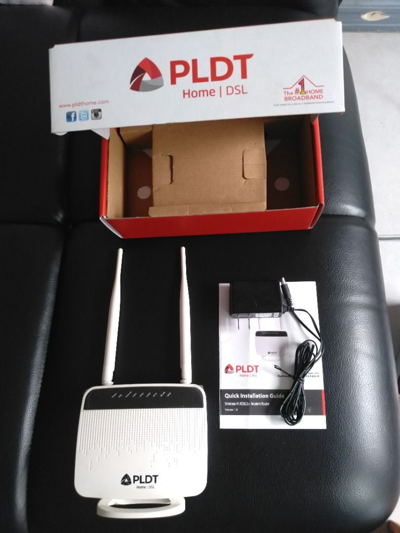 Pldt Modem Router Igateway Adsl Gan9et263 4 Wi Fi Extender Access Point White Computers And Tech 9195