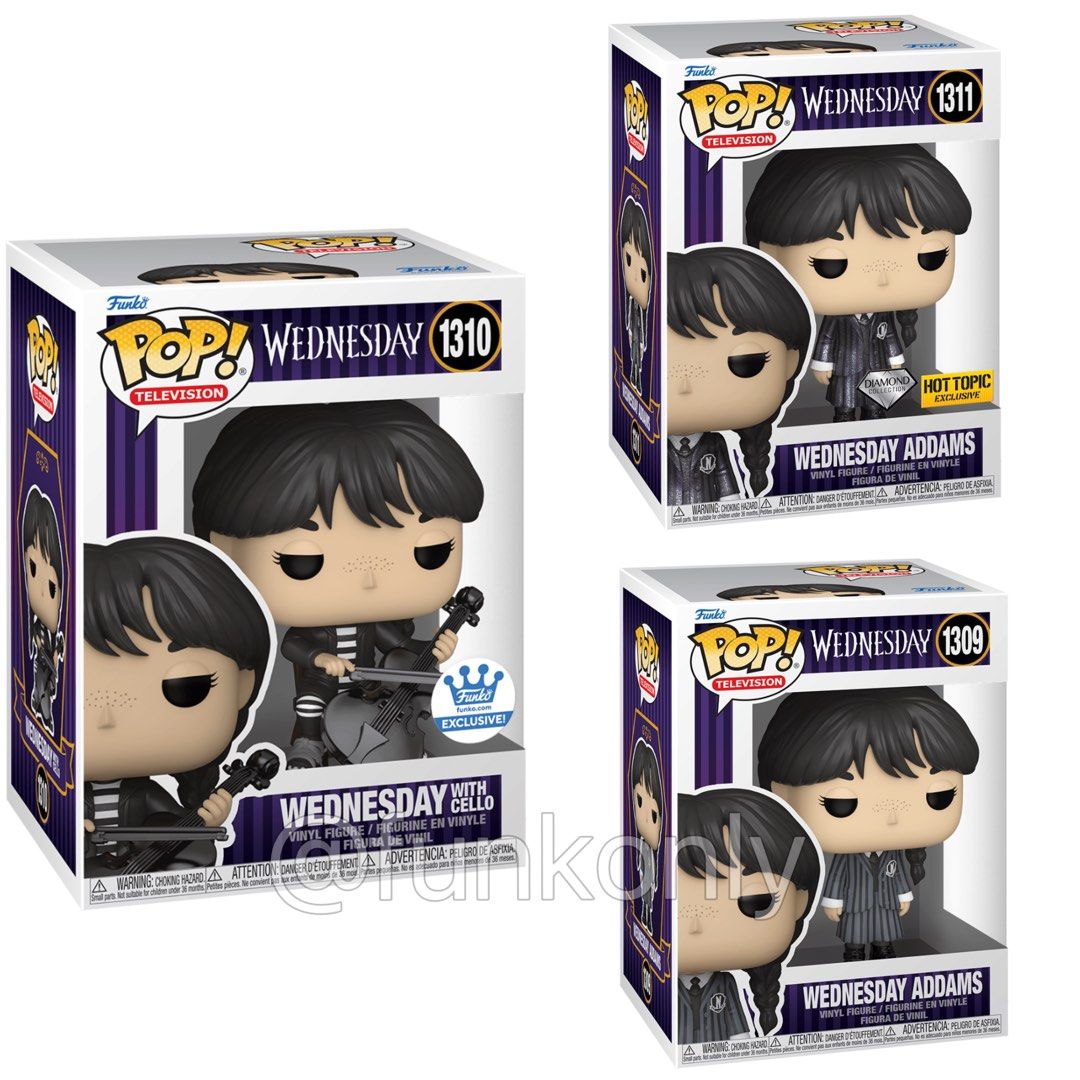 Buy the 2022 Funko Pop Television Wednesday Addams 1309
