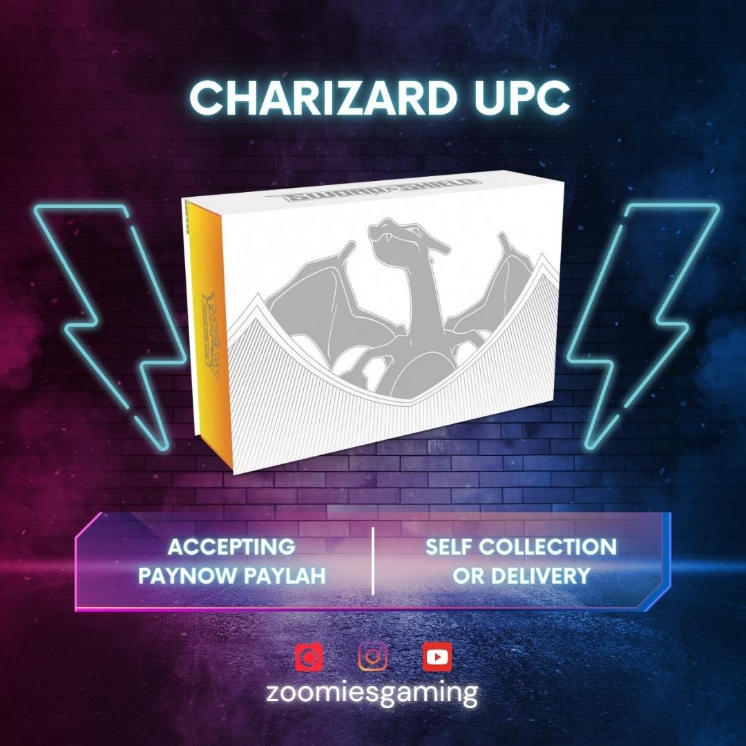 [Ready Stock]Charizard Ultra Premium Collection Box & Sealed Case ...