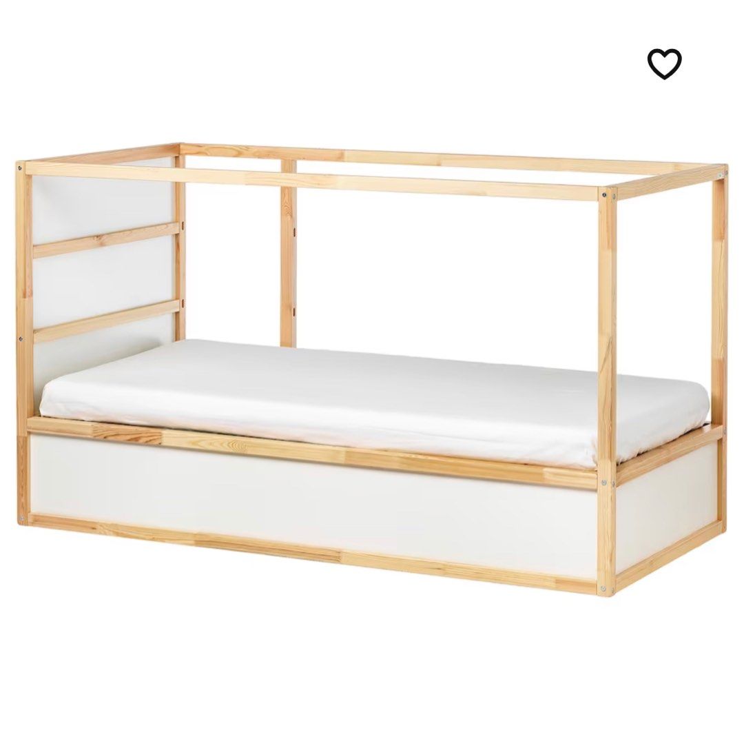 Pre-used Ikea Kura Bed & mattress, Furniture & Home Living, Furniture ...