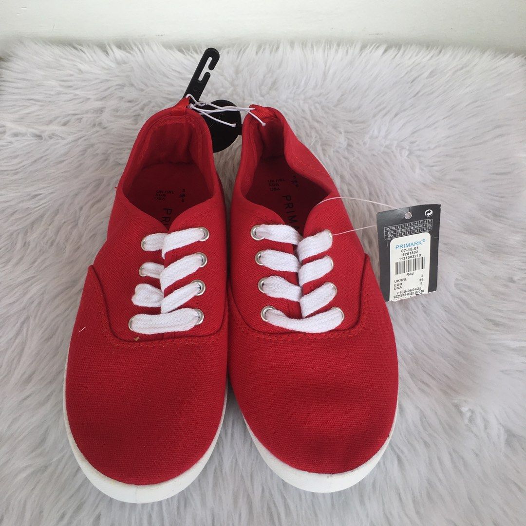 Primark red clearance shoes