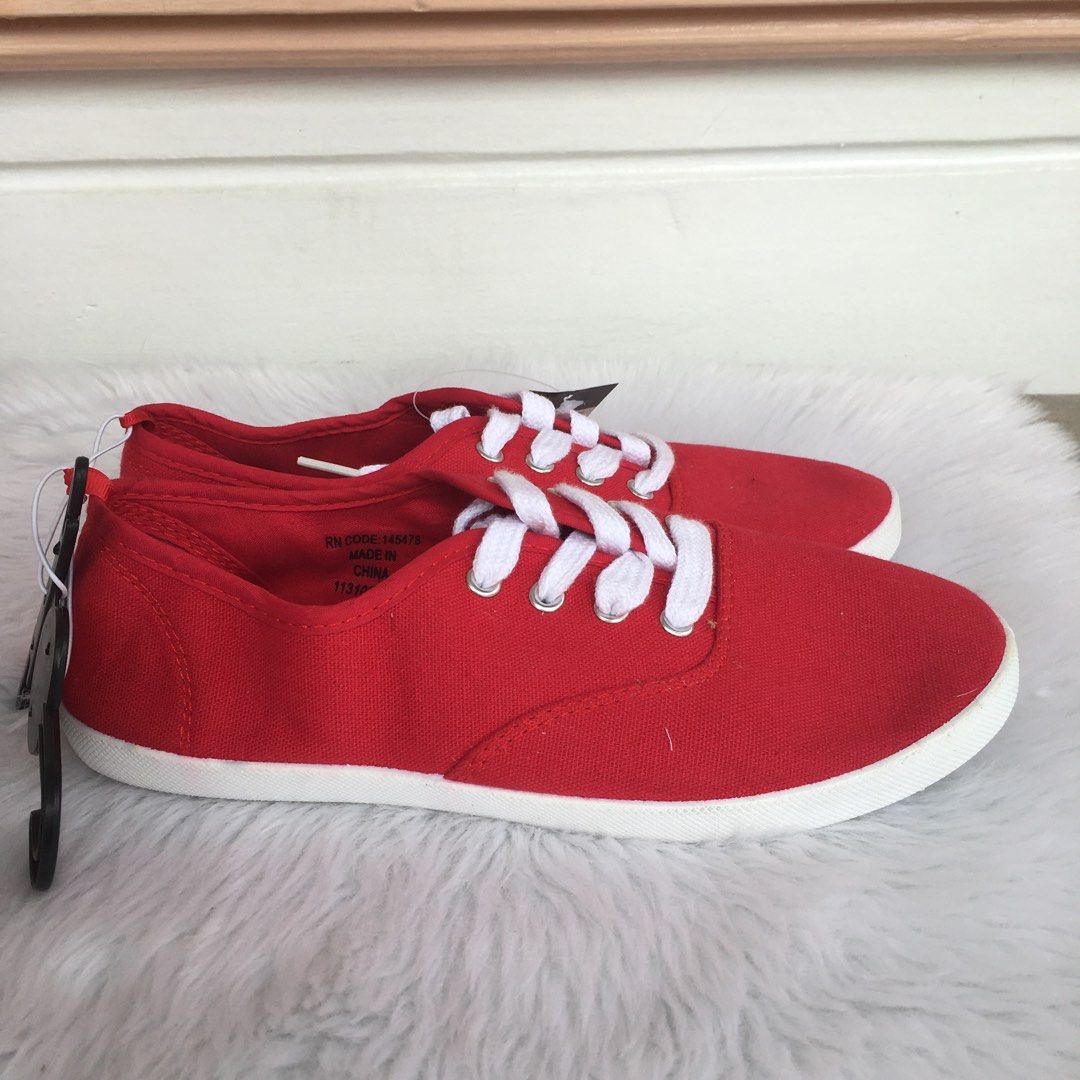 Primark ladies deals red shoes