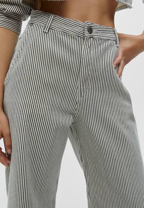 Pull and on sale bear striped trousers
