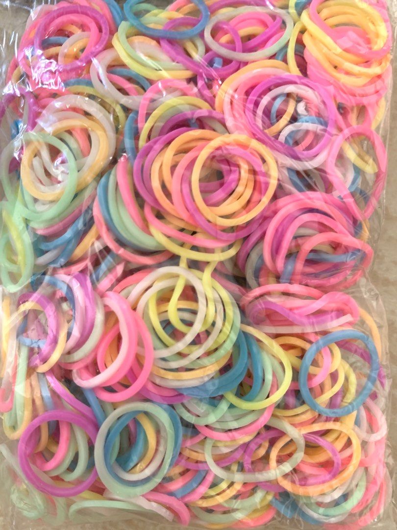 Rainbow rubber bands best sale for bracelets