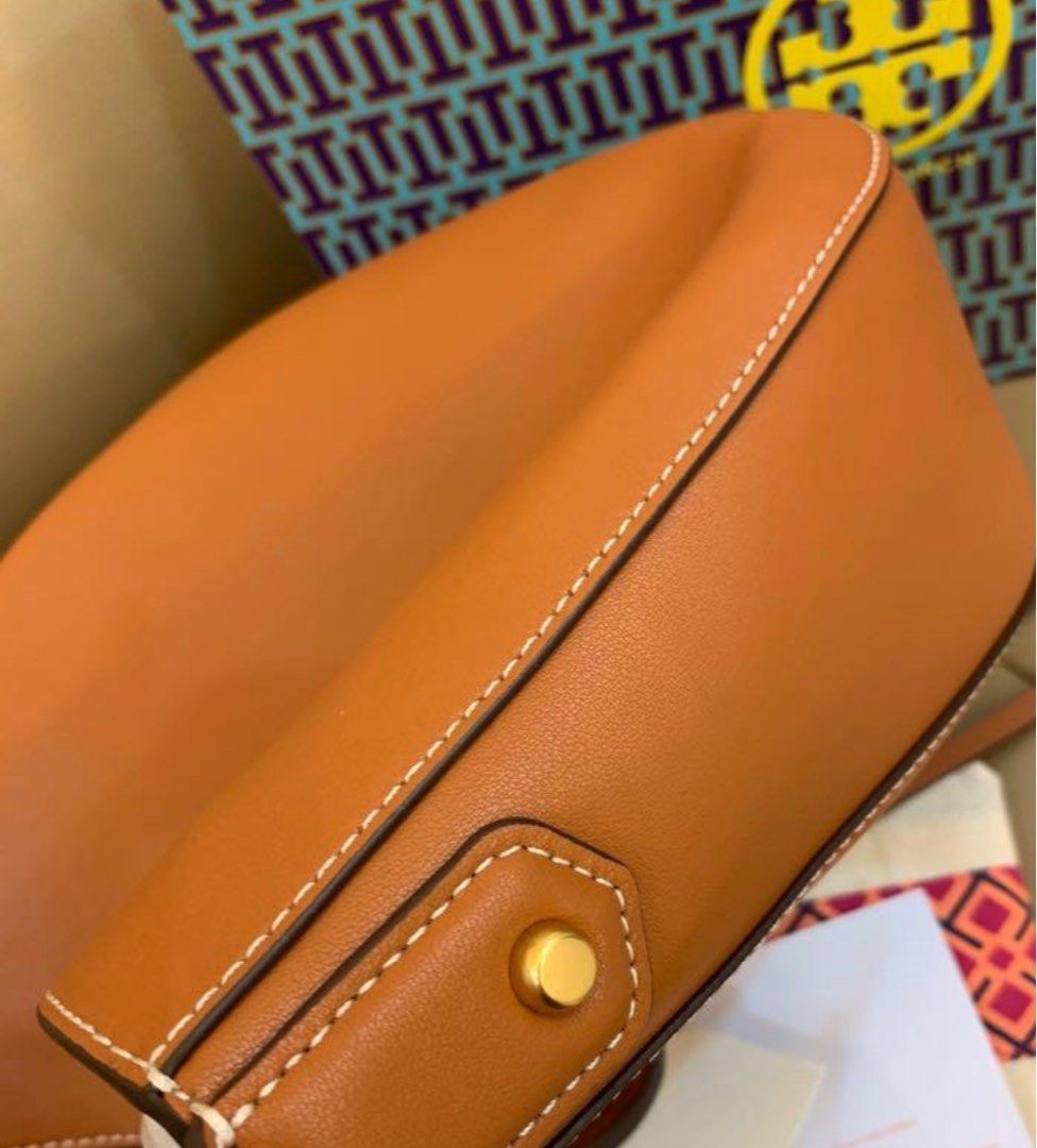 READY STOCK AUTHENTIC TORY BURCH MILLER HOBO BAG BROWN Women s Fashion Bags Wallets Shoulder Bags on Carousell