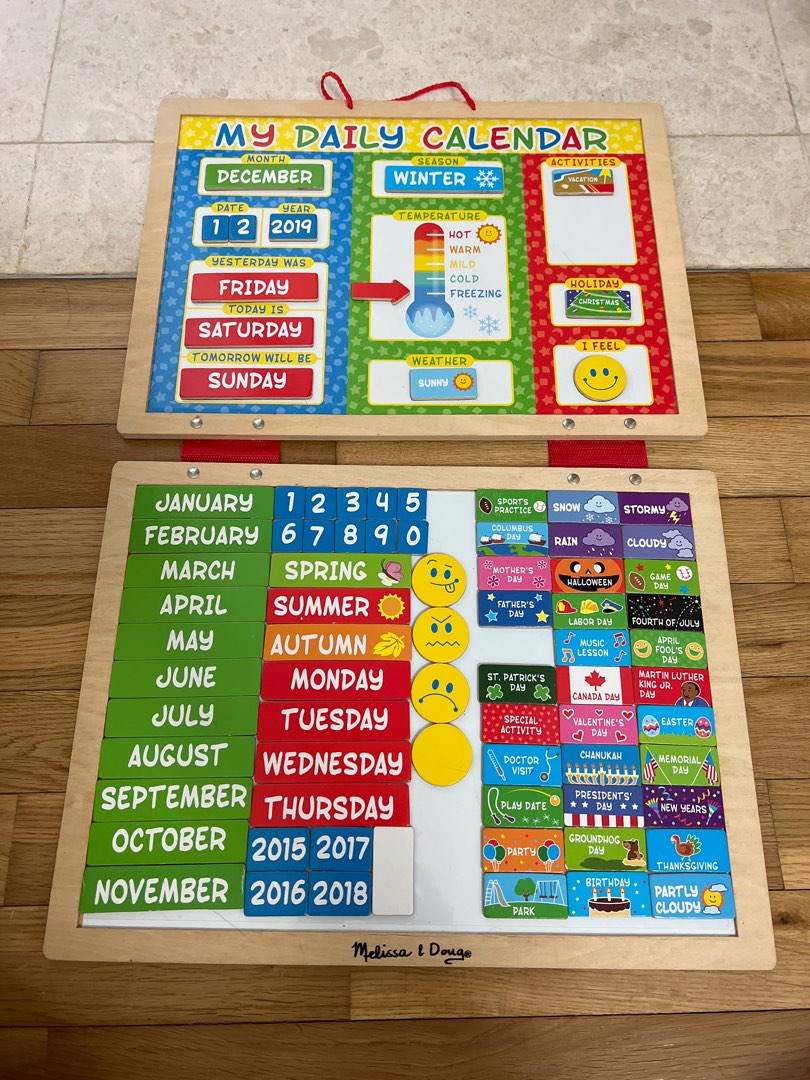 Melissa and clearance doug calendar 2019
