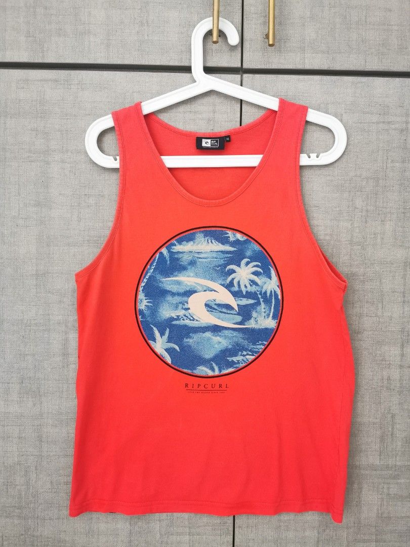 Rip Curl Singlet Red