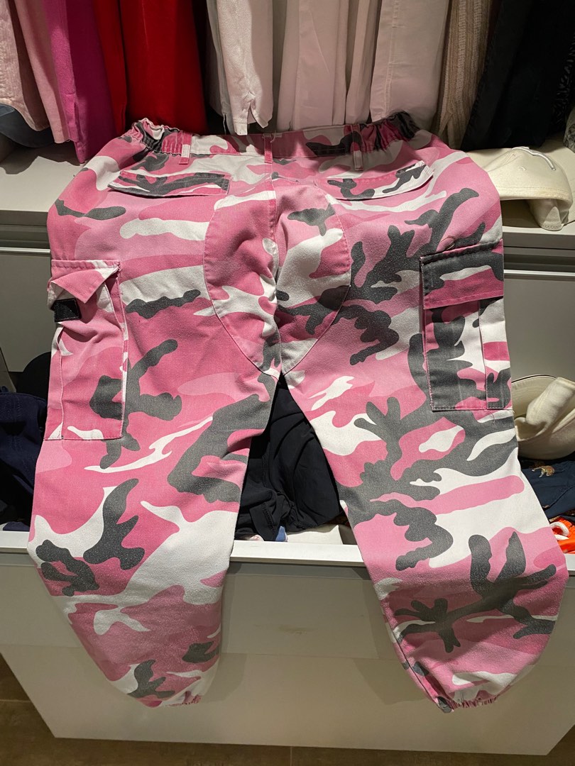 ROTHCO Pink camo cargo pants, Women's Fashion, Bottoms, Other Bottoms ...