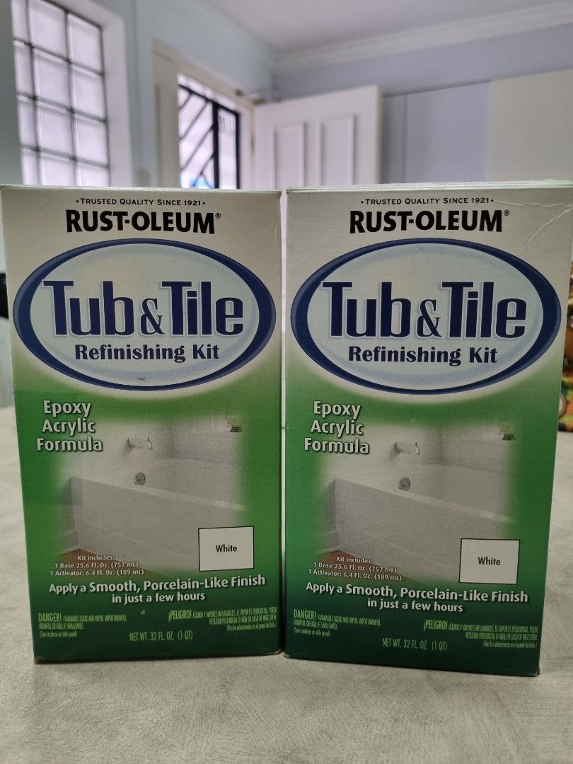 Rustoleum tub and tile refinishing kit (White), Everything Else on