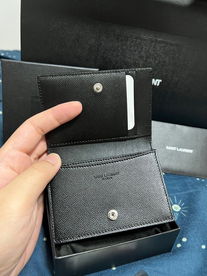 Ysl business sales card holder