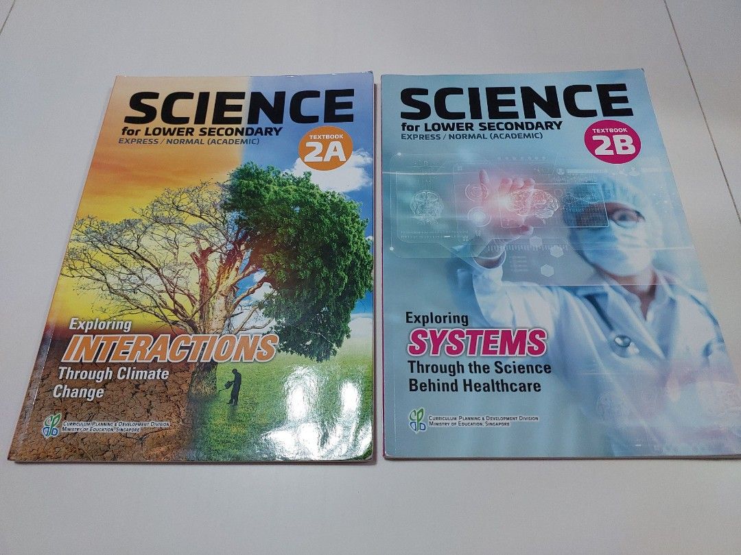 Sec 2 Science Textbooks 2A n 2B, Hobbies & Toys, Books & Magazines
