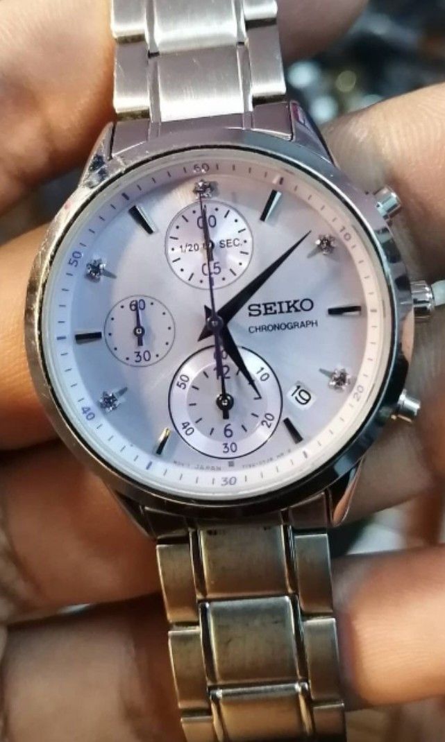 SEIKO CHRONOGRAPH for ladies, Men's Fashion, Watches & Accessories, Watches  on Carousell