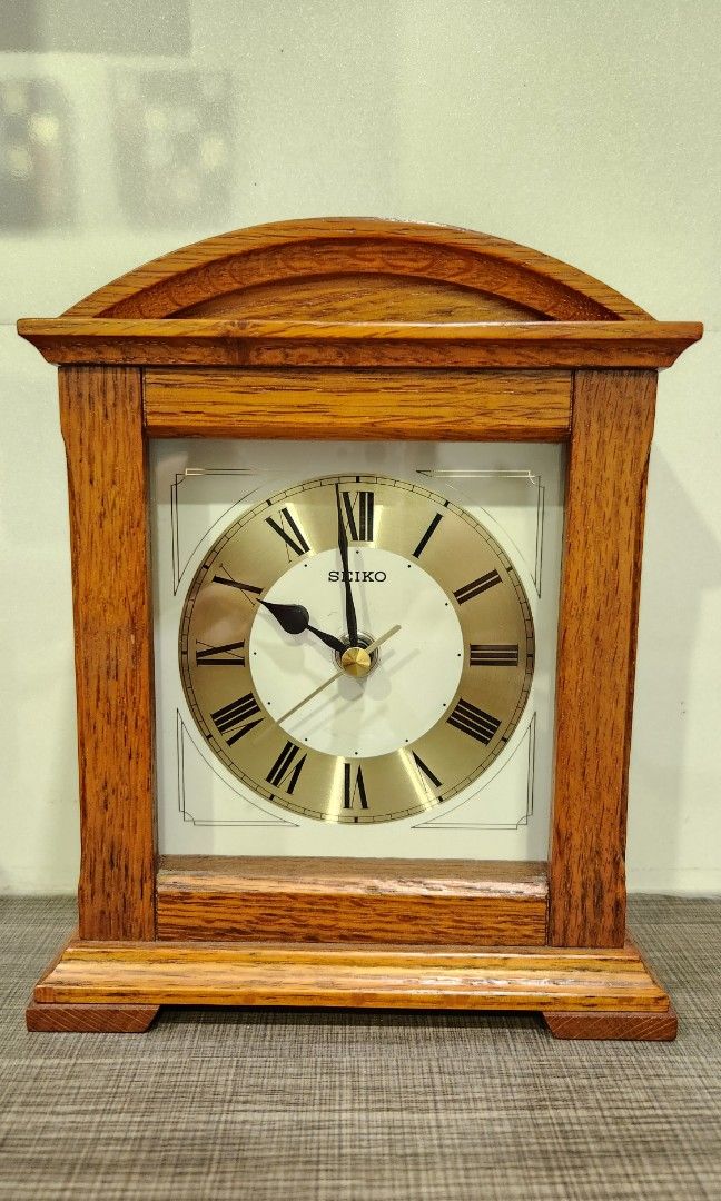 Seiko Table Clock, Hobbies & Toys, Memorabilia & Collectibles, Vintage