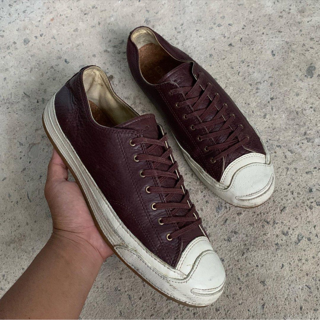 Harga converse hot sale jack purcell kulit