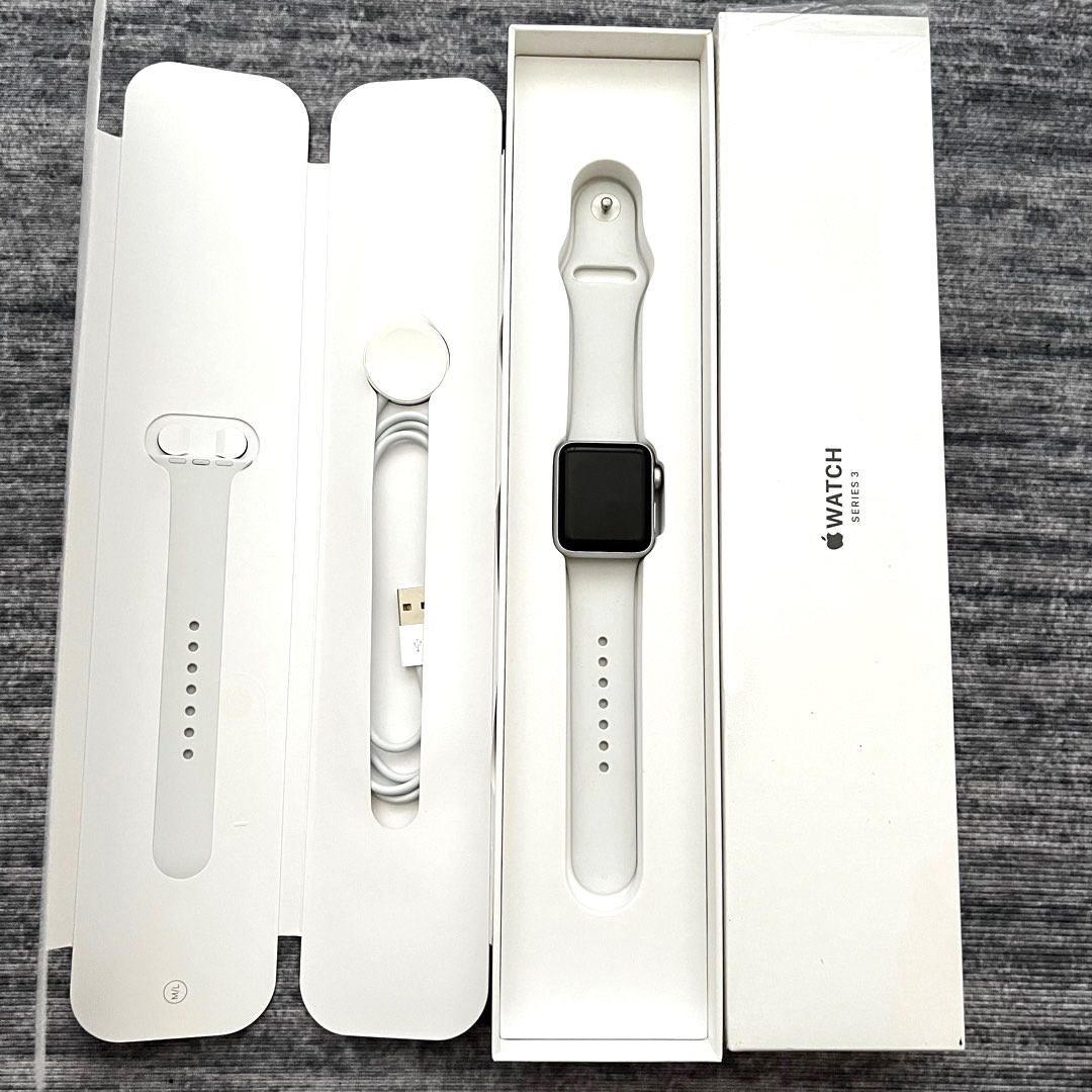 Apple watch shop 3 series silver