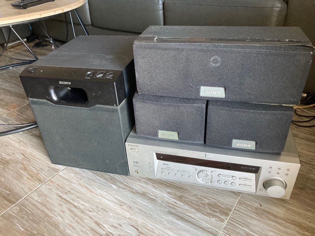 Set Sony home theater aktive subwoofer, Audio, Soundbars, Speakers