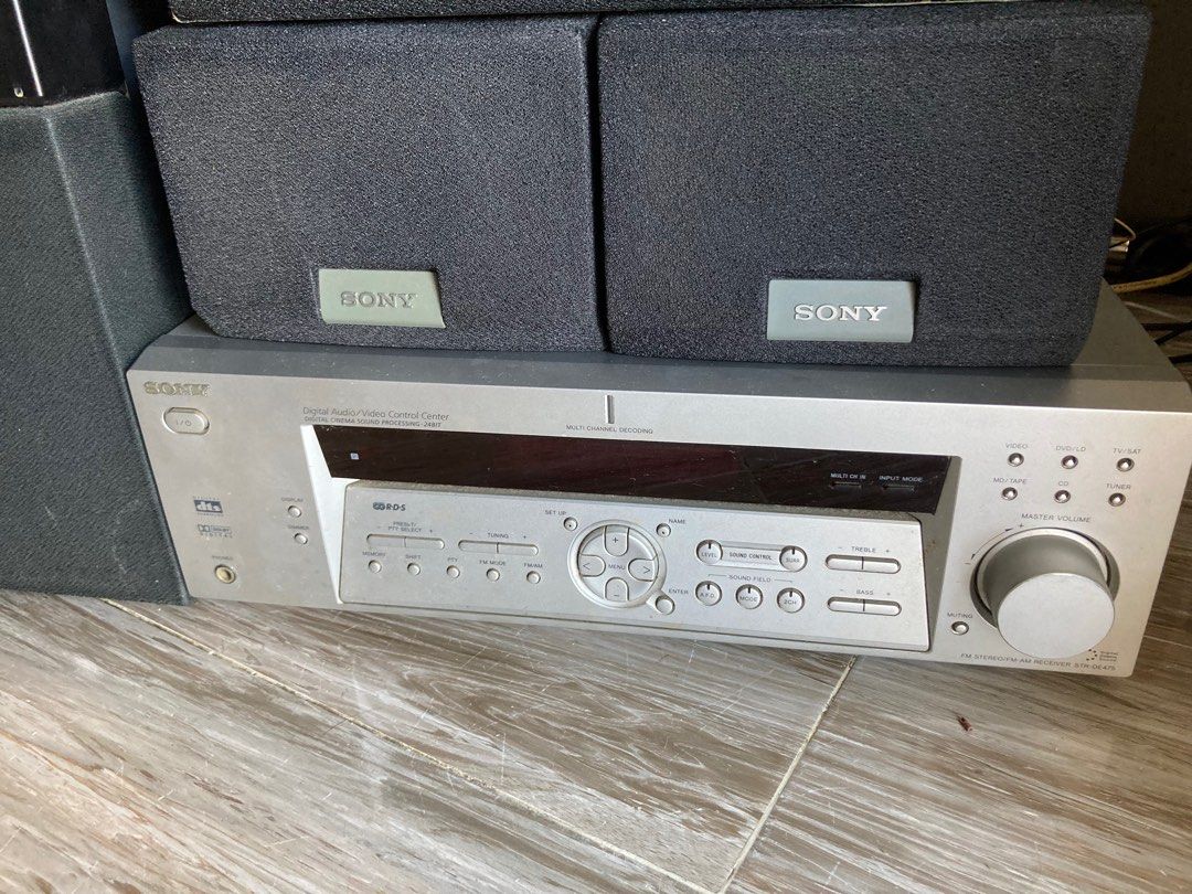 Set Sony home theater aktive subwoofer, Audio, Soundbars, Speakers