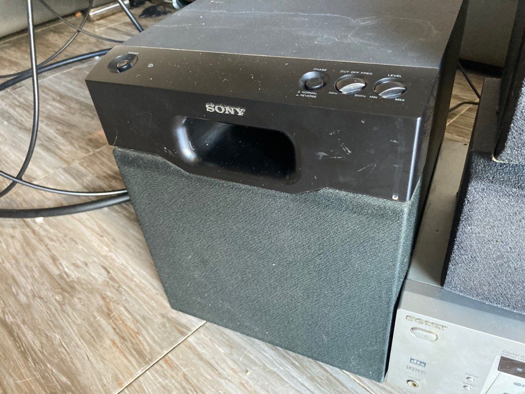 Set Sony home theater aktive subwoofer, Audio, Soundbars, Speakers