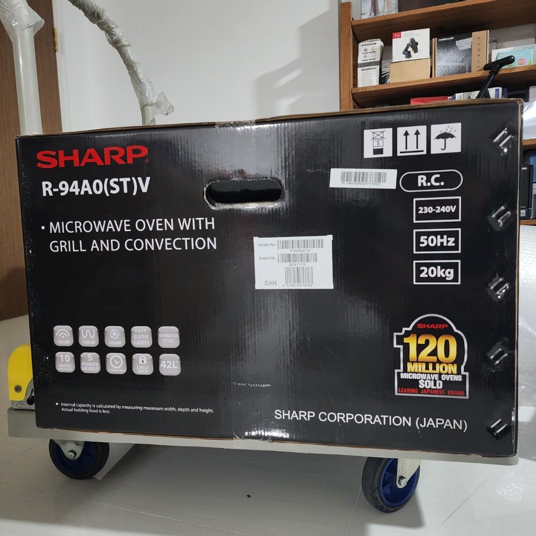 Sharp R94 Micro Oven Sharp Microwave Oven 42L, TV & Home Appliances, Kitchen Appliances ...