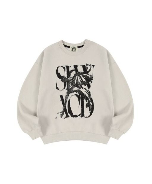 【 SLOW ACID 】AFTER IMAGE SWEATSHIRT SLOW ACID SWEATSHIRT (XL), Men's Fashion, Coats, Jackets and
