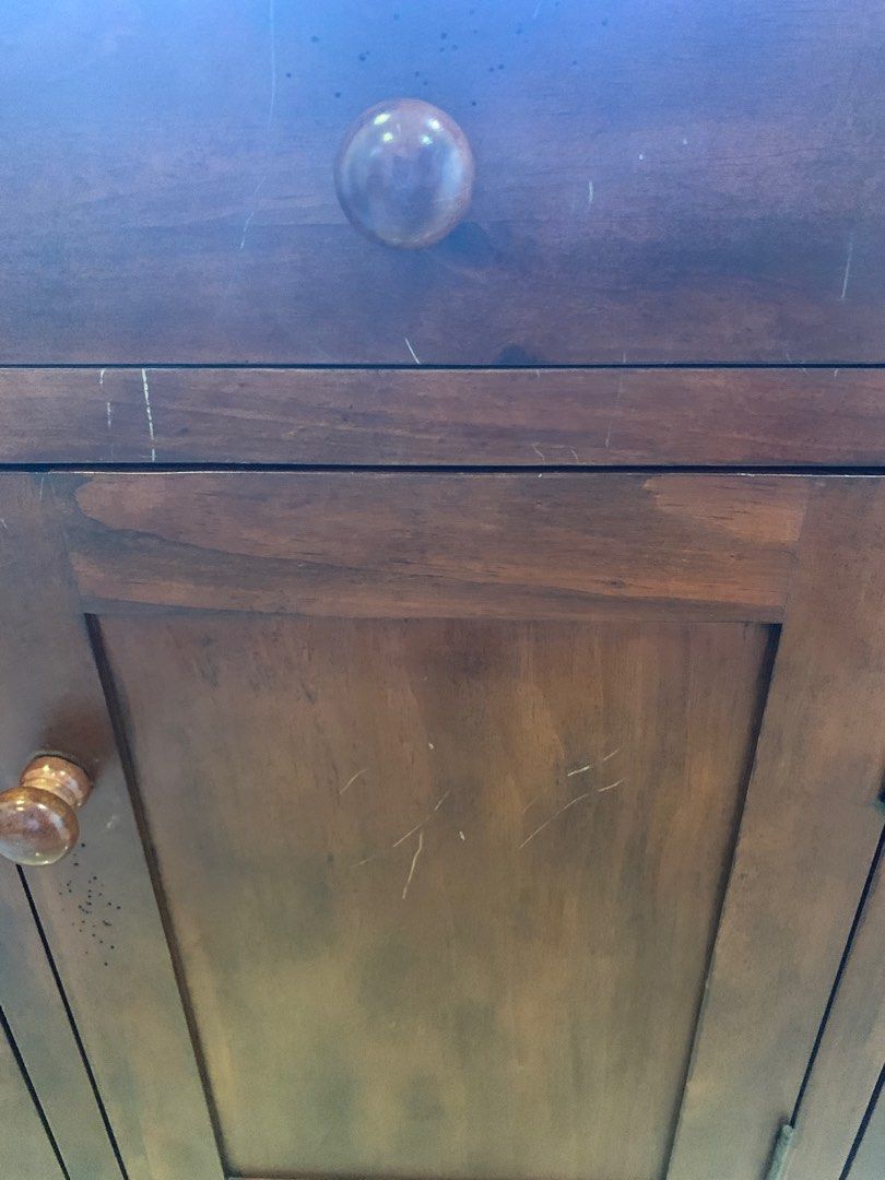 Solid wood sideboard, Furniture & Home Living, Furniture, Shelves