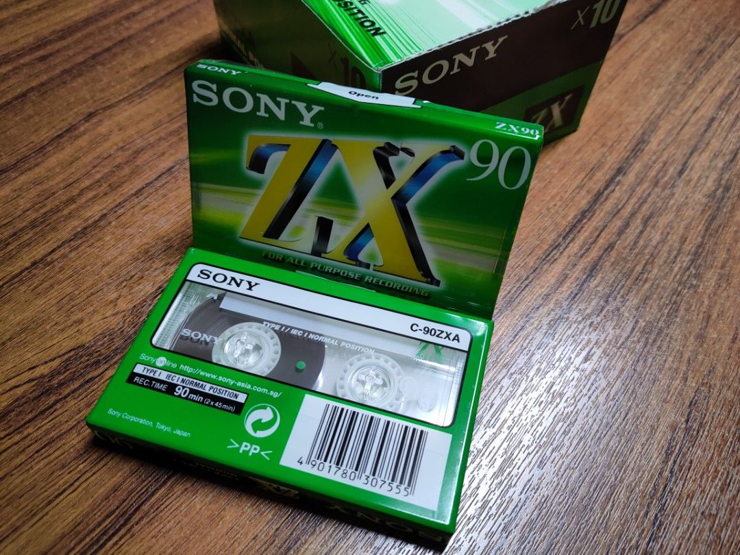 Sony ZX Cassette Type I - 90, Audio, Other Audio Equipment