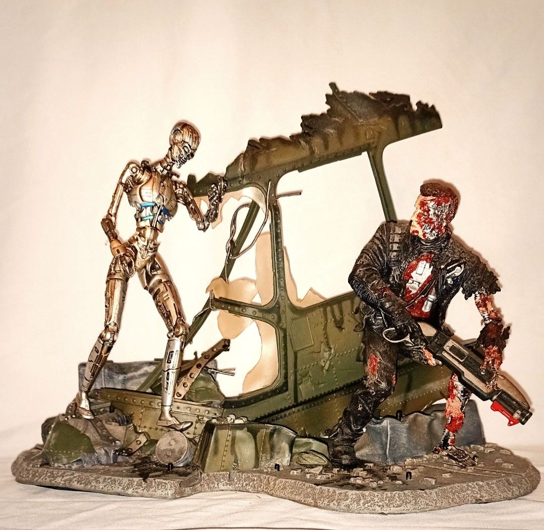 Spawn McFarlane Toys TERMINATOR 3 : Rise of the Machines Battle Damaged  Boxed Set action figure, Hobbies & Toys, Collectibles & Memorabilia,  Vintage Collectibles on Carousell