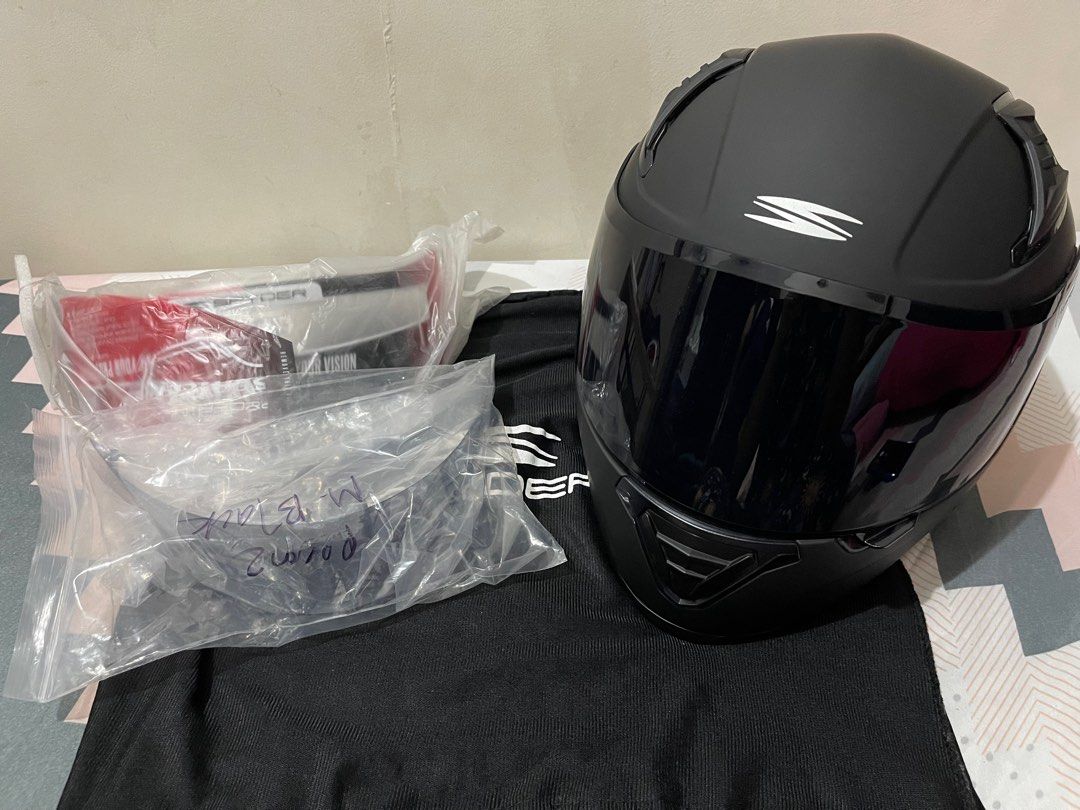 spyder recon visor lock