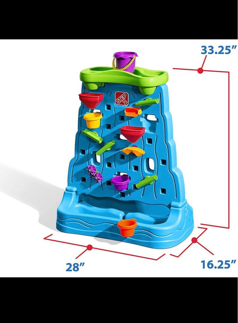 Step2 Waterfall Discovery Wall Hobbies Toys Toys Games on