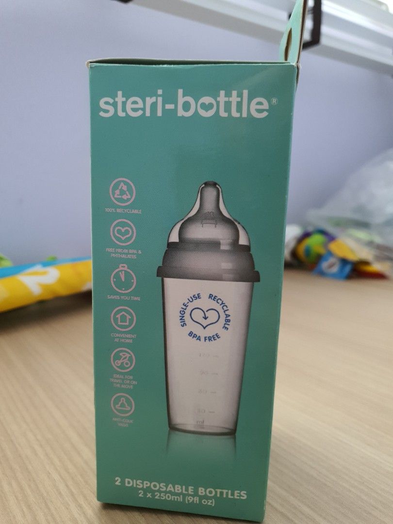 Steri bottles cheap medium flow