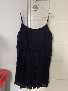 STRADIVARIUS black jumpsuit