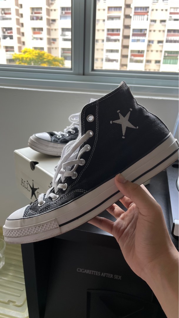 26.5cm Stussy Converse Chuck 70 hi-