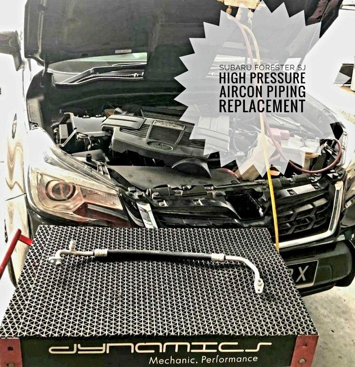 Subaru : Aircon low/high pressure piping replacement (Category: Air Conditioning) located in Singapore. Submitted by dmsingapore (Listing ID 1210220938, Image 3). Description: ✔️ Subaru Forester SJ/Levorg:- ✔️ Applicable to Subaru XV/Impreza GP/Outback BS9/Legacy BN9....as well. ~~~~~~~~~~~~~~~ ⚠️ Pricing starts from $180 onwards depending on which aircon piping. ~~~~~~~~~~~~~~~ ✅️ Aircon high pressure piping from compressor to condenser inlet re