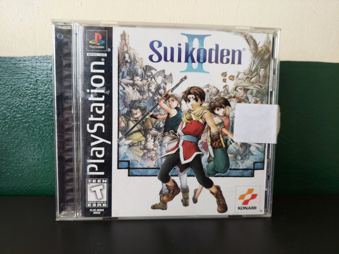 Jeu PS1 Suikoden II – Version Française, Bel état, Sans Notice, Jeu De Rôle Culte PlayStation 1