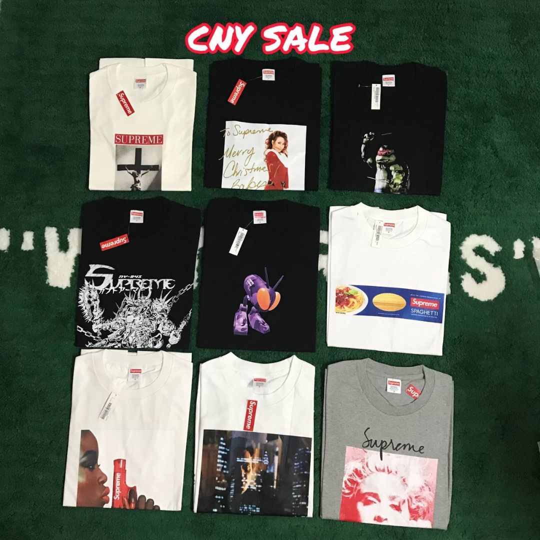 Supreme Tee Men s Fashion Tops Sets Tshirts Polo Shirts on