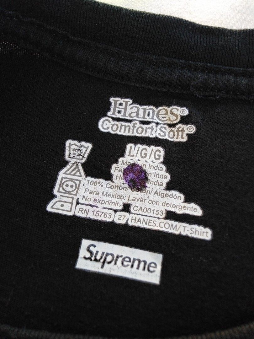 SUPREME x HANES COMFORT SOFT T SHIRT Men s Fashion Tops Sets