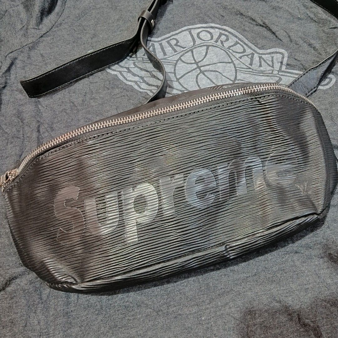 Supreme x LV Fanny pack, Men's Fashion, Bags & Wallets on Carousell