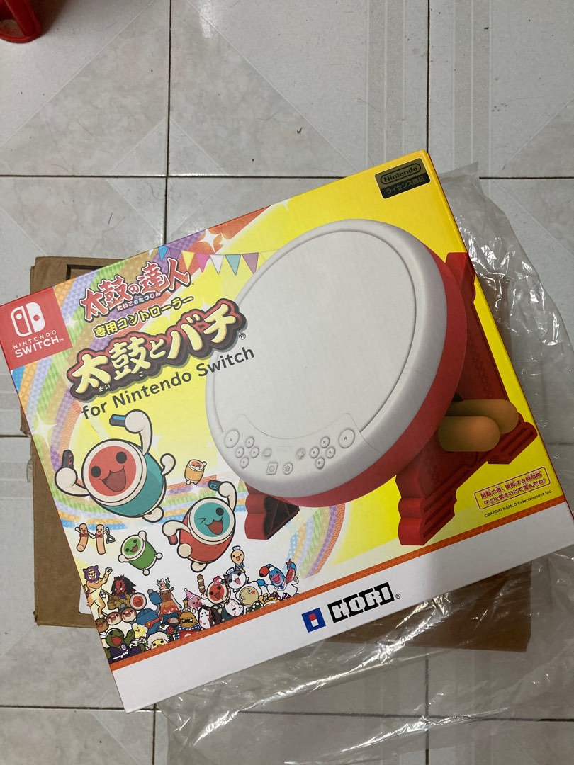 Switch 太鼓之達人專用鼓, 興趣及遊戲, 玩具& 遊戲類- Carousell