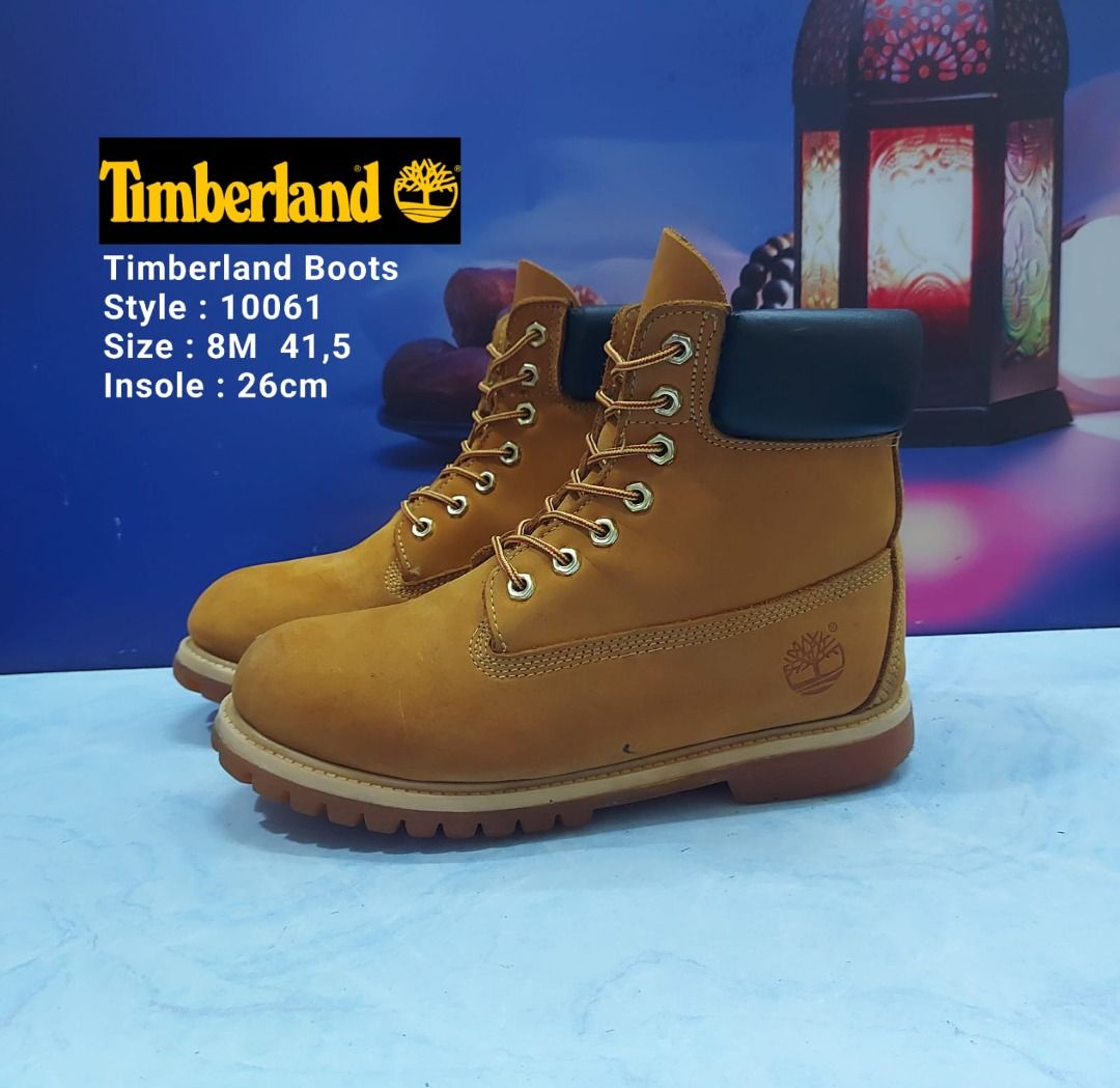 Timberland Boots inc Classic Wheat Nubuck 10061 34 Size 41,5