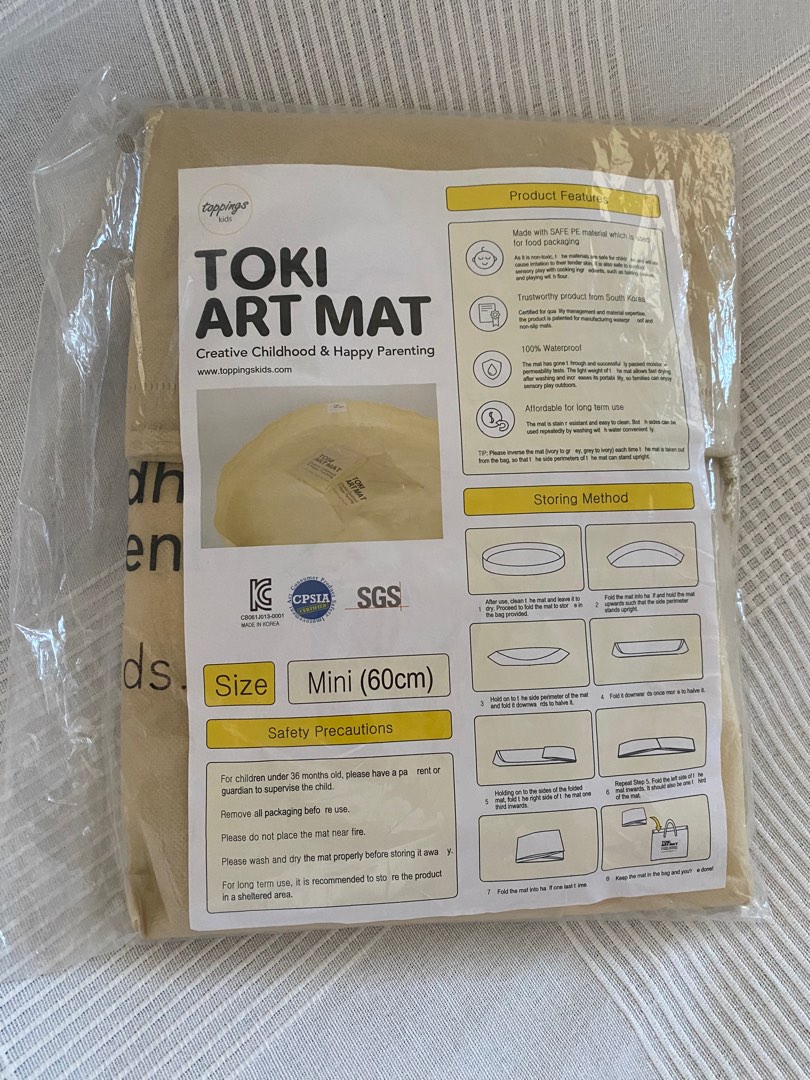 Toki Art Mat (Mini), Hobbies & Toys, Stationery & Craft, Art & Prints