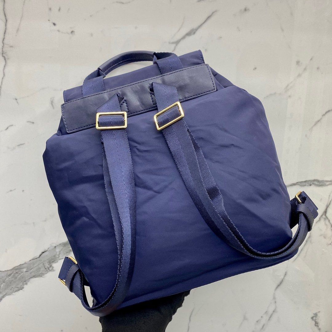 Tory burch navy backpack cheap