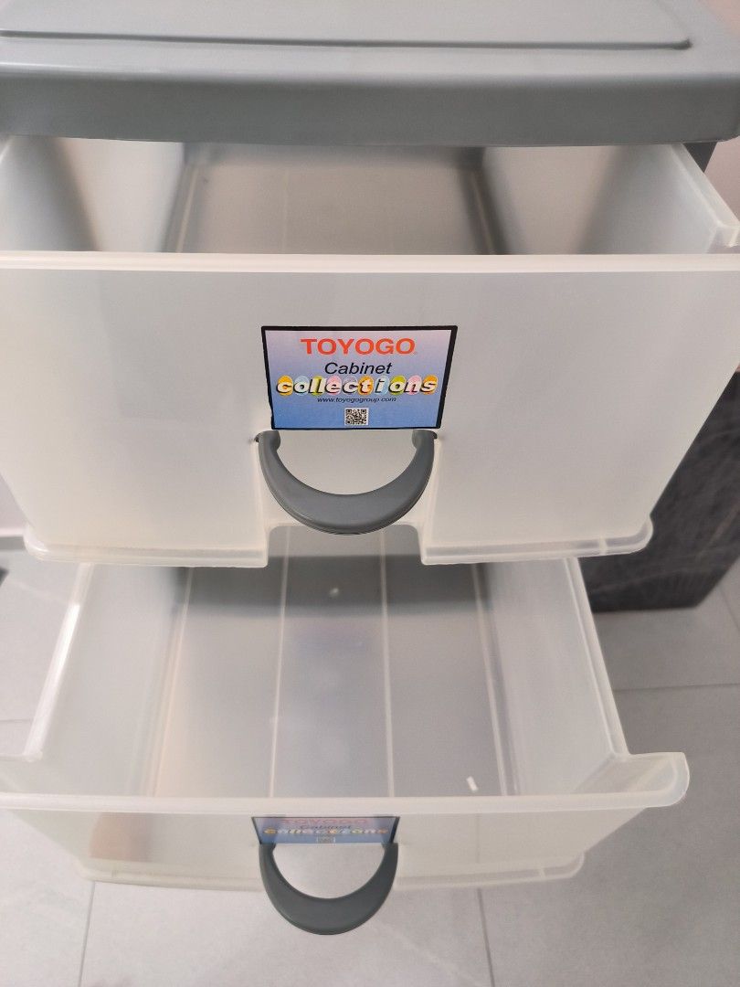 Toyogo storage box 5 tier, Furniture & Home Living, Home Improvement