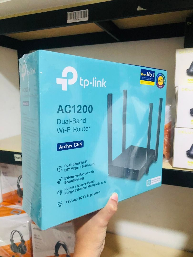 TP-Link Archer C54 AC1200 MU-MIMO Dual Band WiFi Router, Computers ...