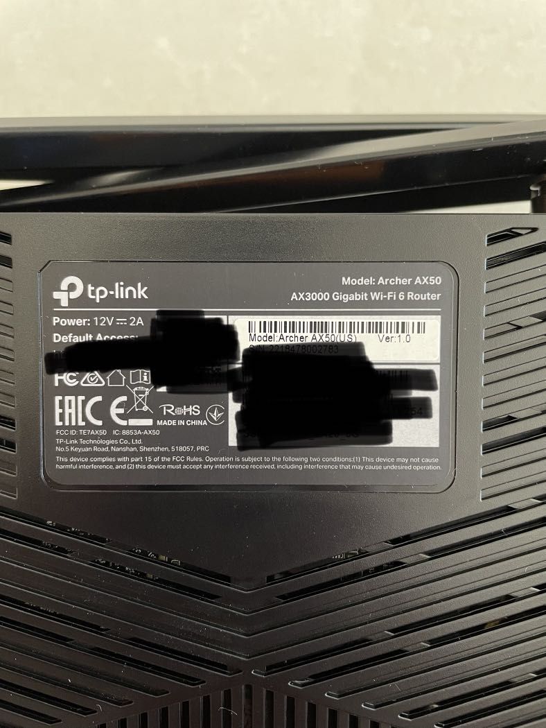 TP-Link Router Archer AX50, Computers & Tech, Parts & Accessories ...
