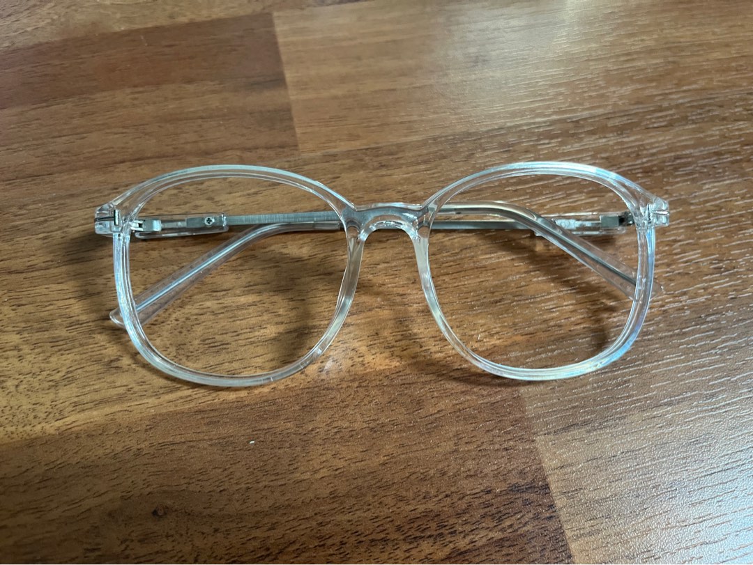 Transparent Glasses Frame, Women's Fashion, Watches & Accessories