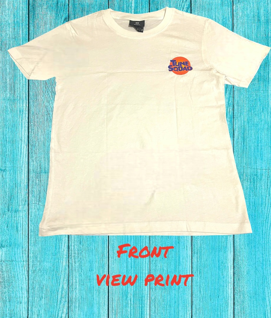Tune squad h&m 100% cotton, Men's Fashion, Tops & Sets, Tshirts & Polo Shirts on Carousell